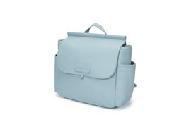 Sac de Grossesse MIREM By Nenina & Co Dusty Blue + Cadeau Matelas à Langer + Attache Sucette