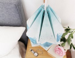 Lámpara colgante Paper Origami - Patrón Verano - talla M