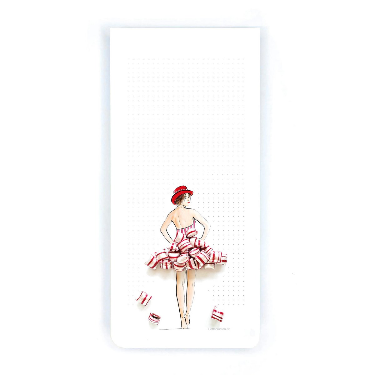 Notizblock | Pfefferminzkleid