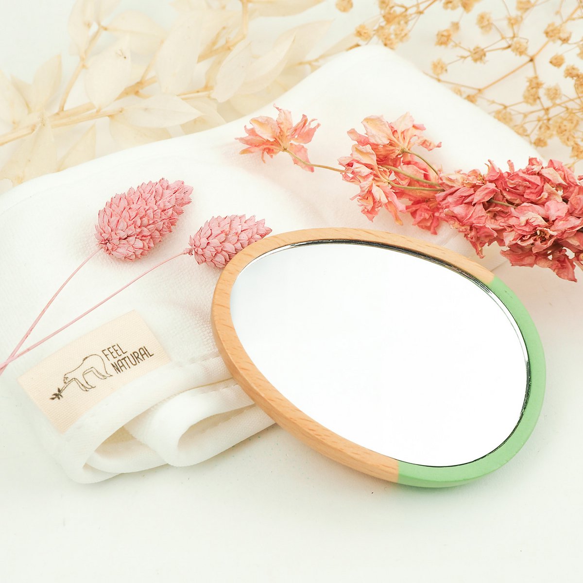 Bamboo Pocket Mirror - Natuurlijk gevoel