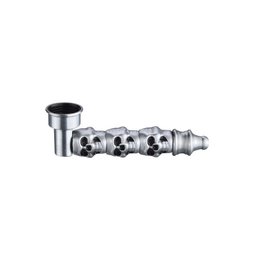 Metalrør kranium 8 cm