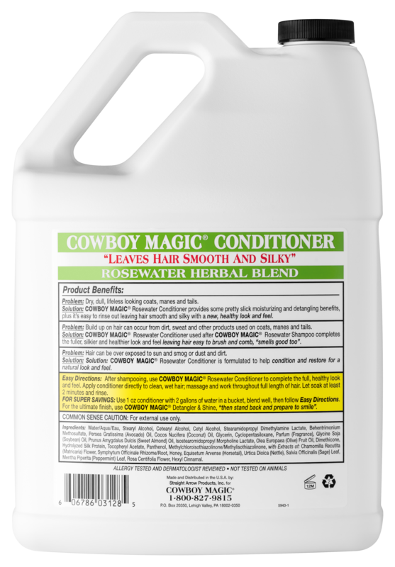 Cowboy Magic® Rosewater Conditioner - Gallon Refill 3785 mL