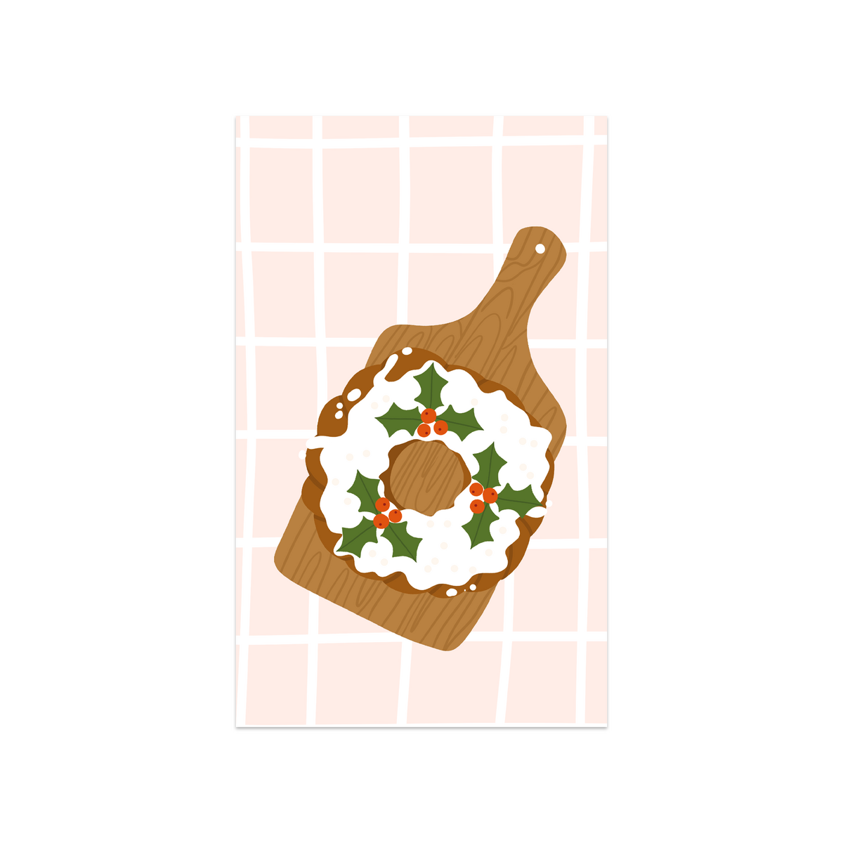 Mini card Christmas stollen