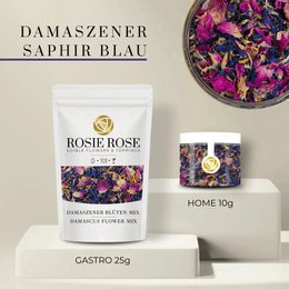 Damasco - Flores secas comestibles con aroma de rosa | B2B