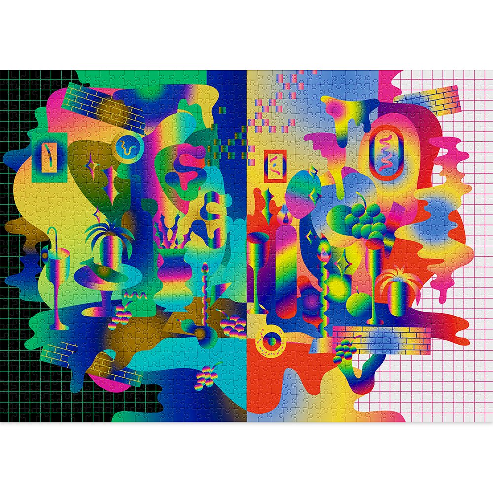 Chromatic Jigsaw Puzzle (1000 pieces)