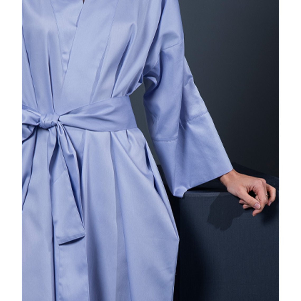 Bademantel Kimono Solid Very Peri