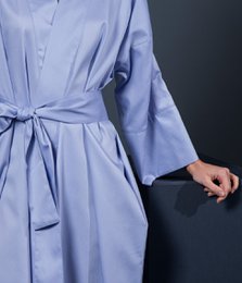 Bademantel Kimono Solid Very Peri