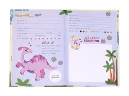 Libro degli amici Dinosauro A5 // Ragazzi