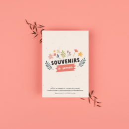 Souvenirs at så - Pakke med vilde blomsterfrø