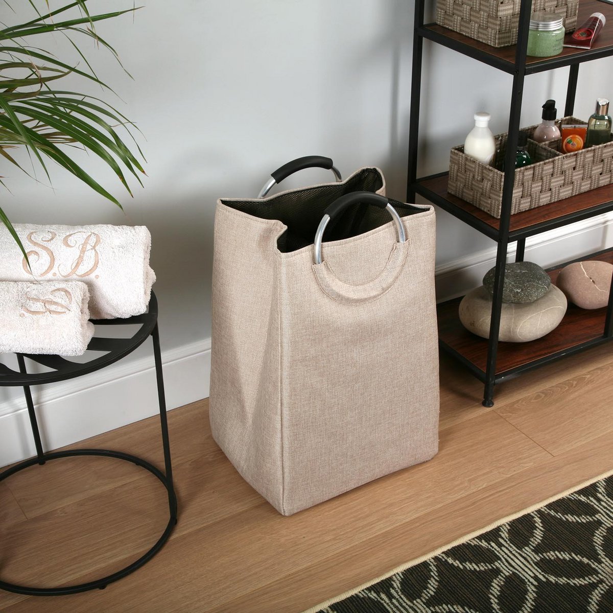 LAUNDRY BASKET WITH HANDLES