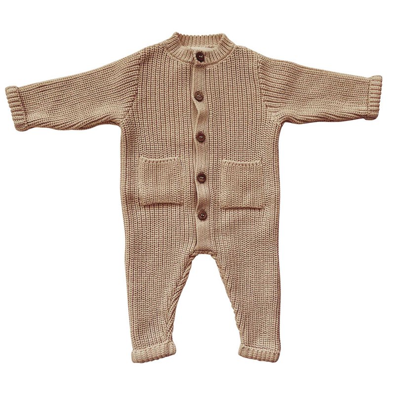 Tutina 74/80 in maglia Miele