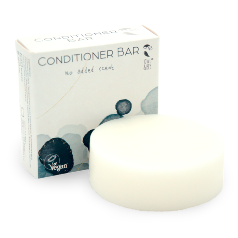 Pack of 12 - Solid conditioner bar - For all hair types - No added scent - Vegan
