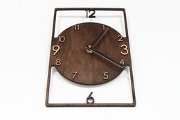Orologio da parete, orologio da parete in legno