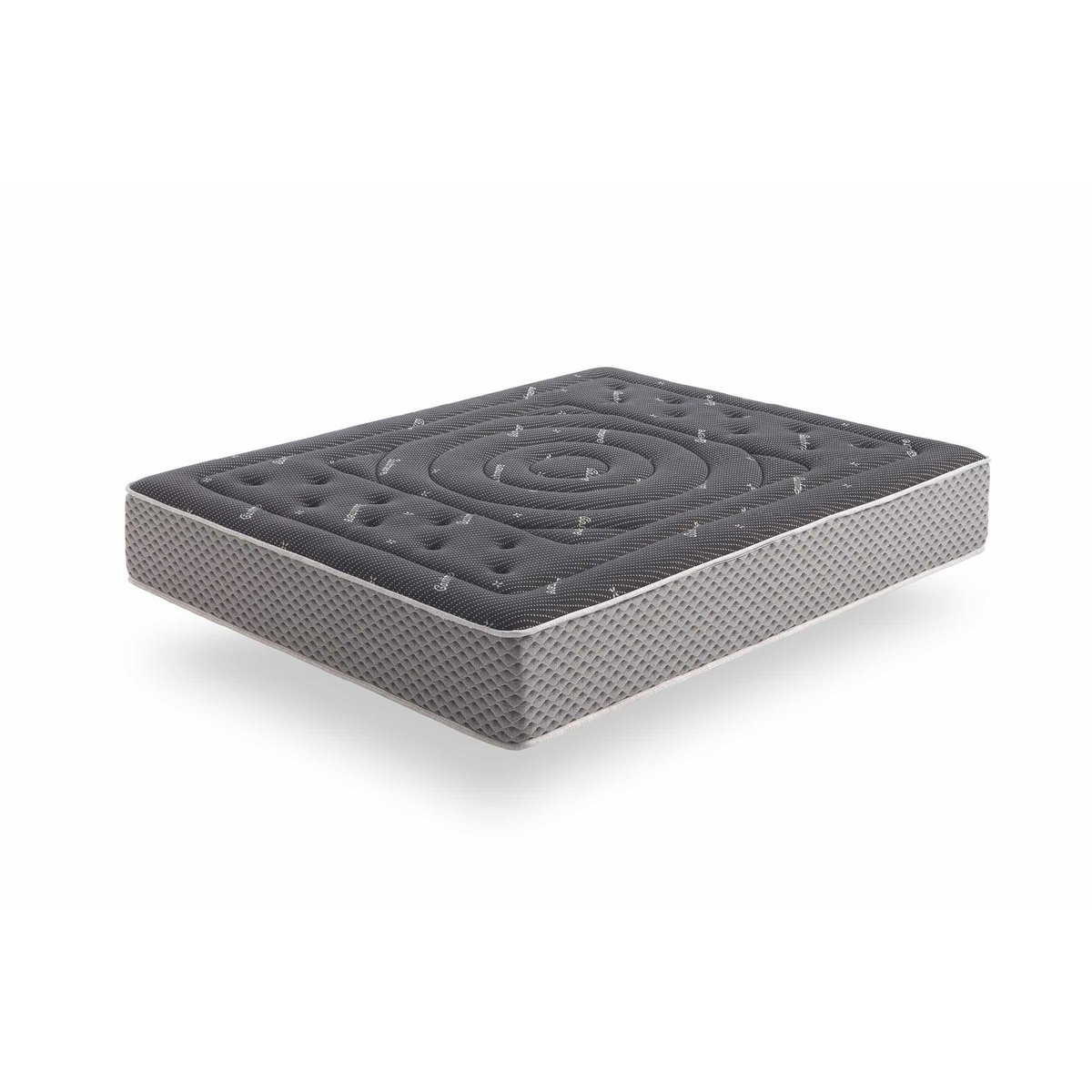 Premium zwarte multizOne viscosoft matras -zwart - Dikte: 27 cm - Moonia