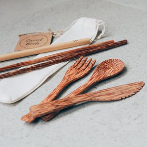 Coconut Cutlery Set