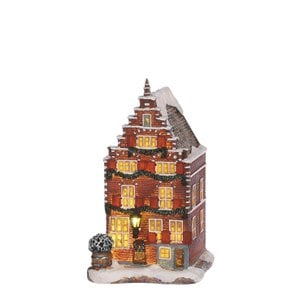 Weihnachtsdorf-Miniatur Luville Originals Brown