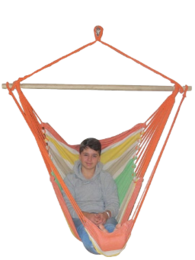 Hammock chair with footrest