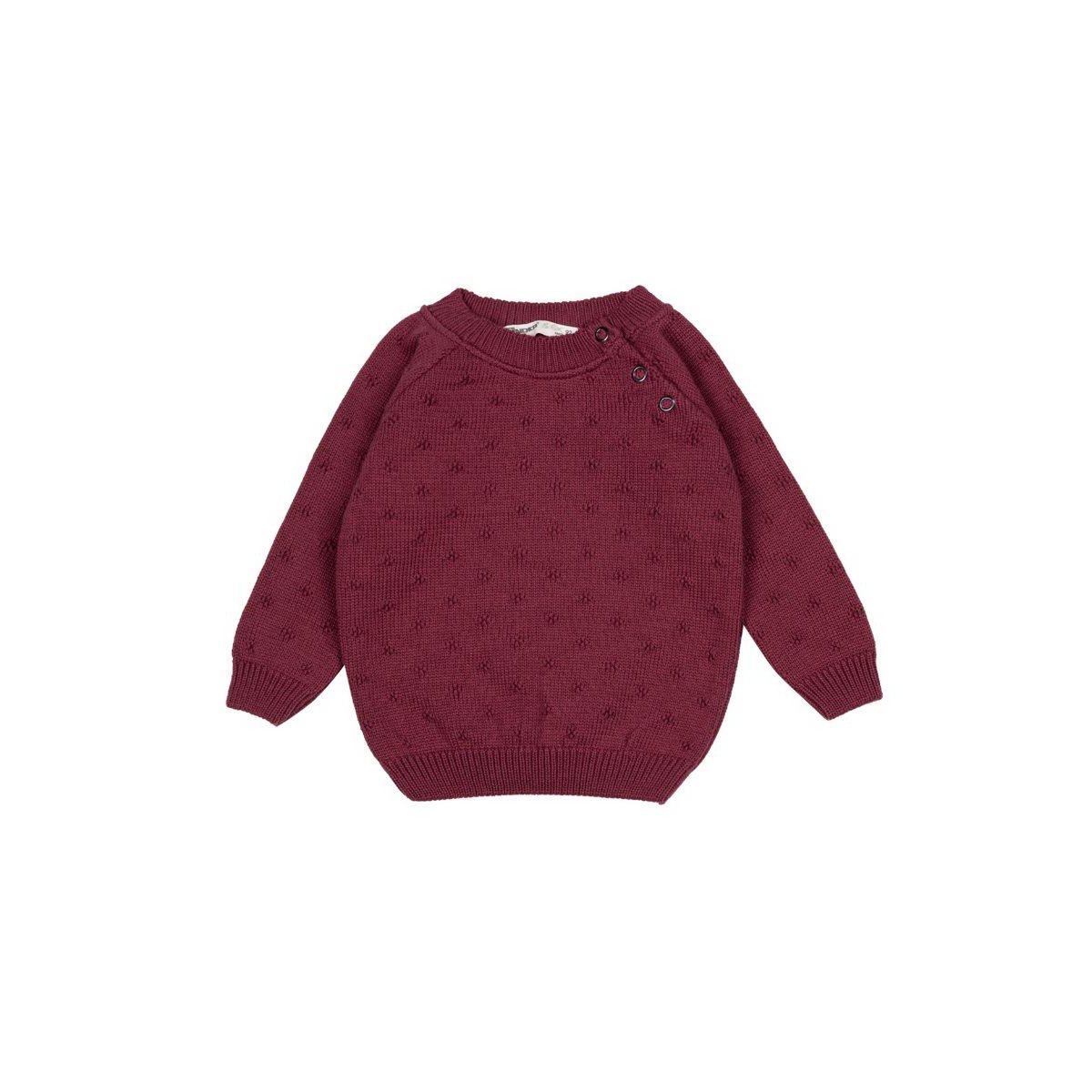 Maglia MADISON in cotone per bambini bordeaux