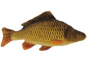 Schuppenkarpfen aus Stoff, 100cm