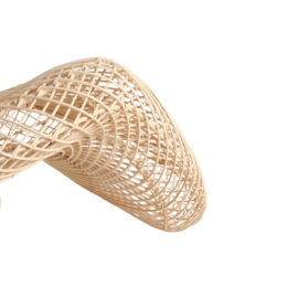 Wave hanglamp naturel large