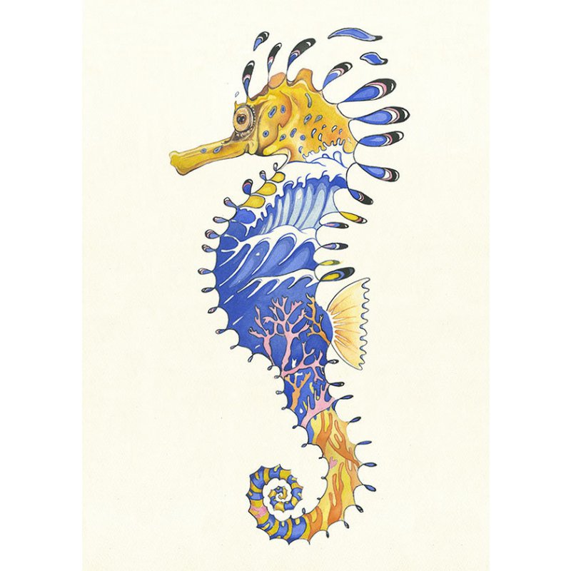 E037 - sea horse