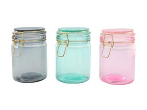 Voorraadpot glas 750ml Ø10x15cm