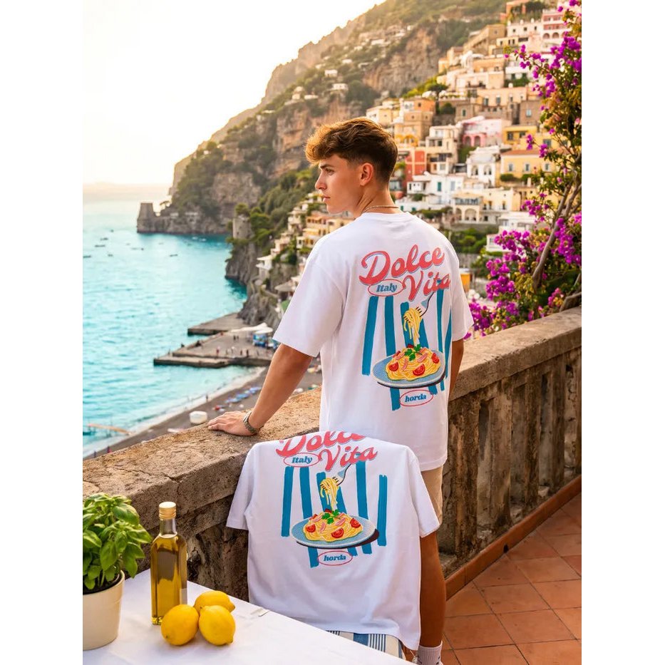 T-shirt Dolce Vita Horda | Boxy Fit 200g Made in Italy