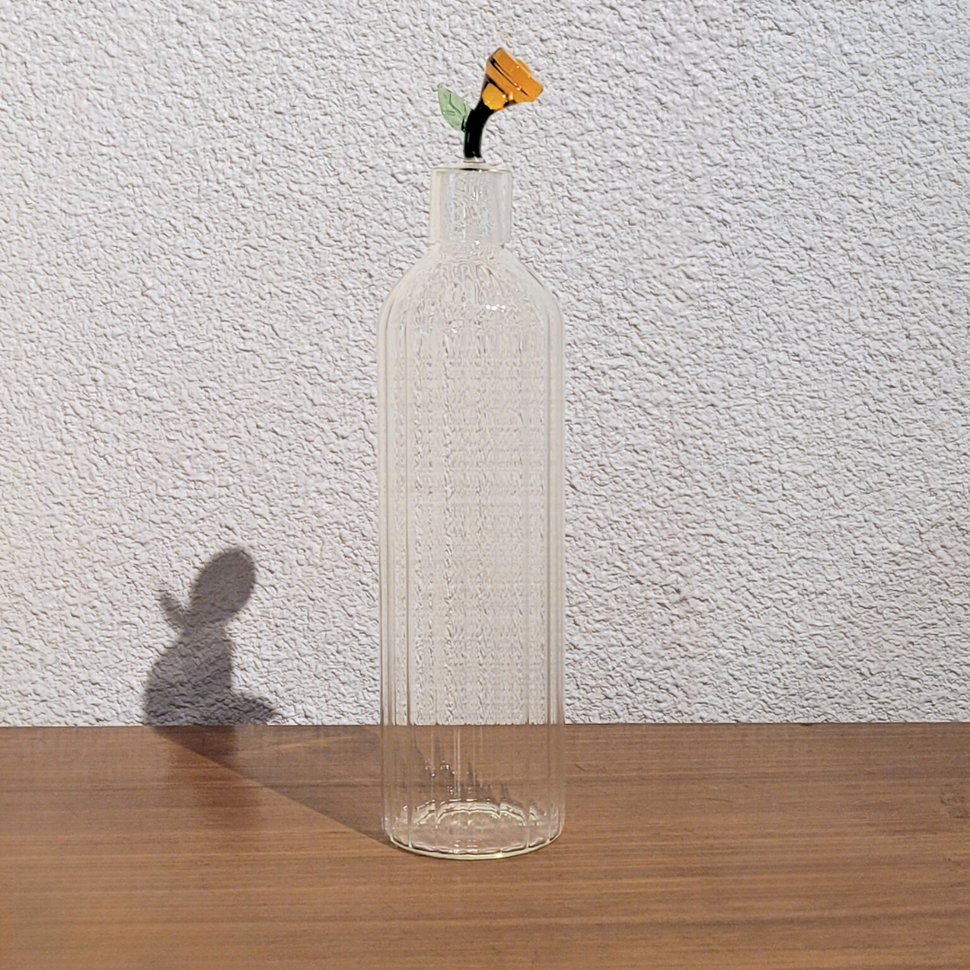 Belle carafe en verre, carafe à eau, carafe à vin 