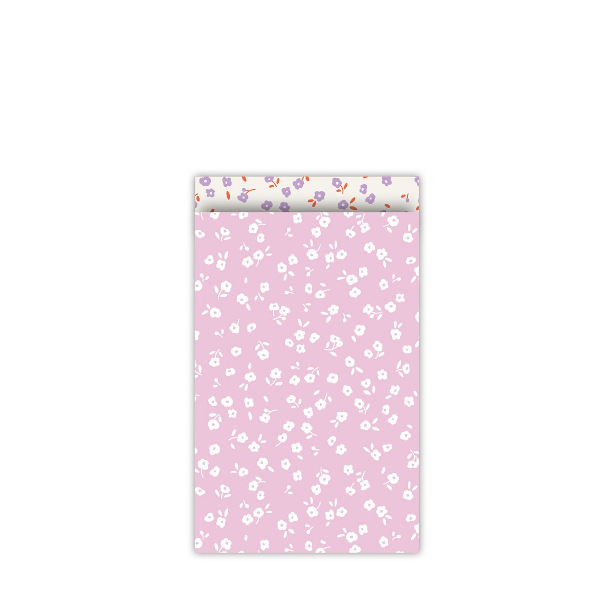 12x19cm roze/wit