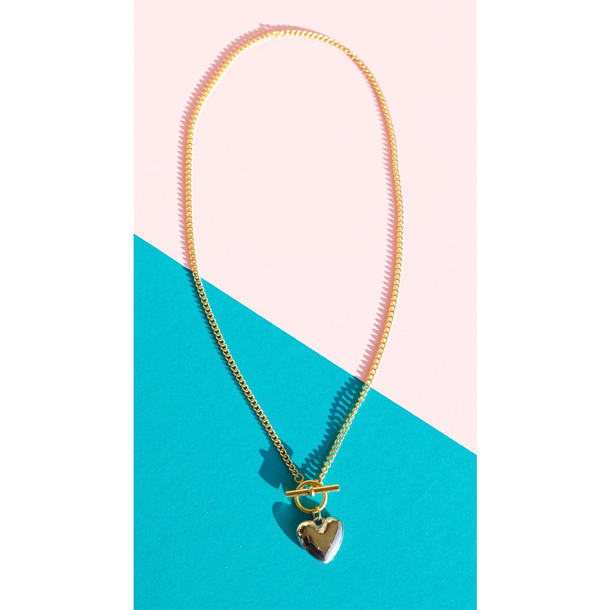 Champ - Heart Earrings and Necklace Set