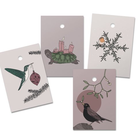 Christmas Gift Tags Set