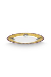 Plate Lily&Lotus Yellow 23cm