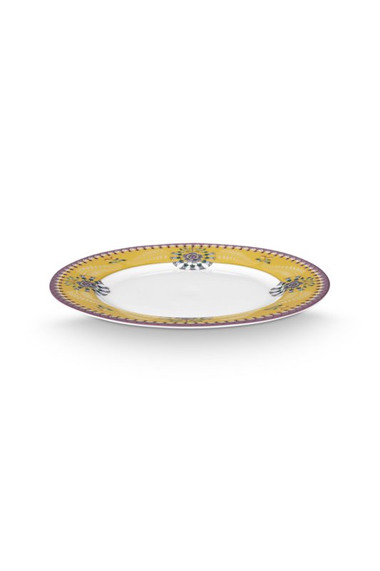 Plate Lily&Lotus Yellow 23cm