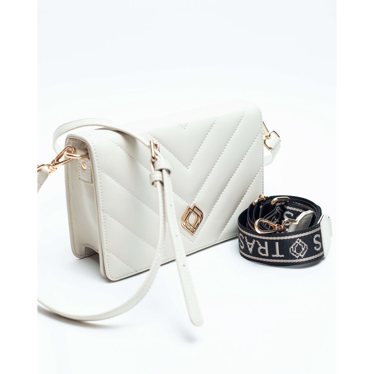 Clutch Diva Apple Off White