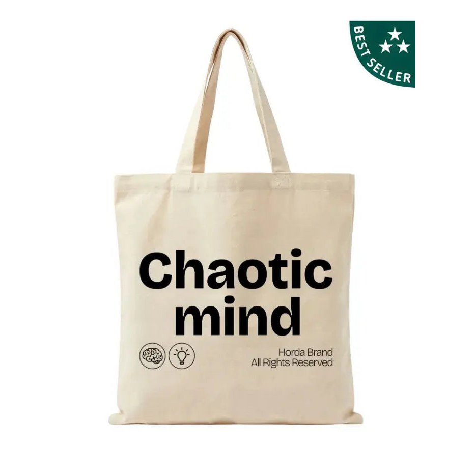 Horda City Bag 100% Cotone – Shopper Morbida e Capiente