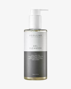 ECOLLINE Clean Dermokosmetischer Gelreiniger | Sanfte barrierefreundliche Reinigung mit Kamillenwasser und pflanzlichen Tensiden | KOREANISCHE Hautpflege