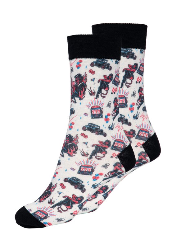 Socken «Rockabilly Devil»