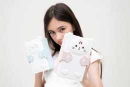 Bento snack box for children - Pink Cat