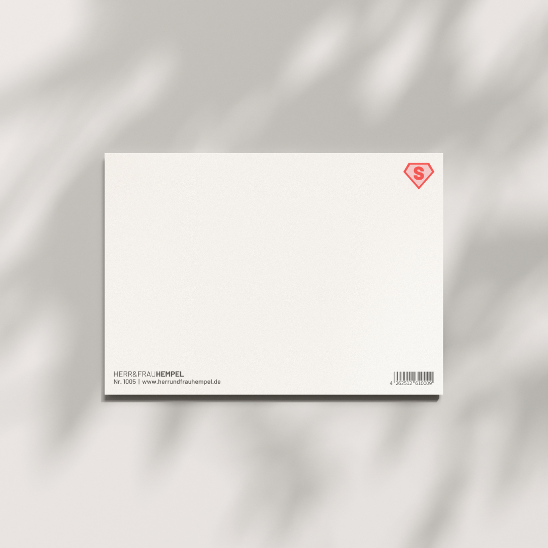 Ansichtkaart - Supermama