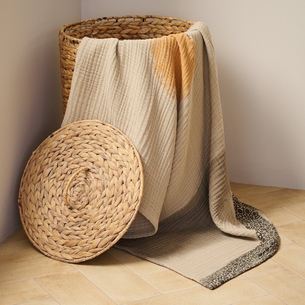 Handtuch-Set | Mullbad Leichter Ton | Baumwolle