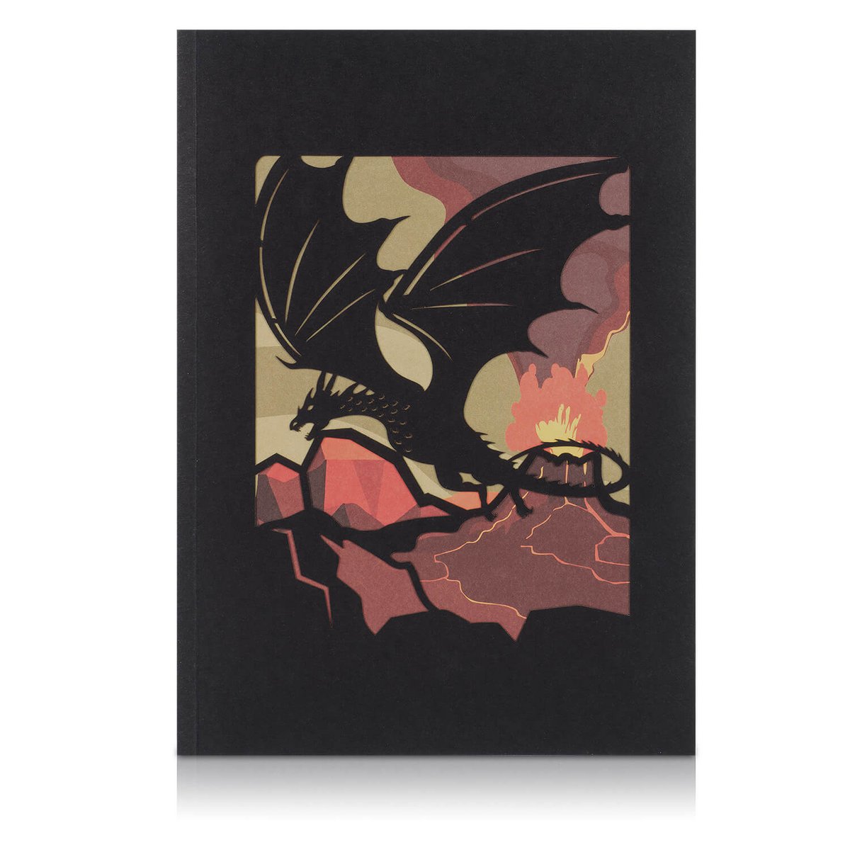 Carta pop-up del drago
