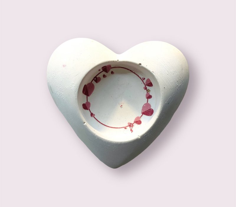 Eksklusivt: Open Heart Collection - Hjerteformet fyrfadsstage