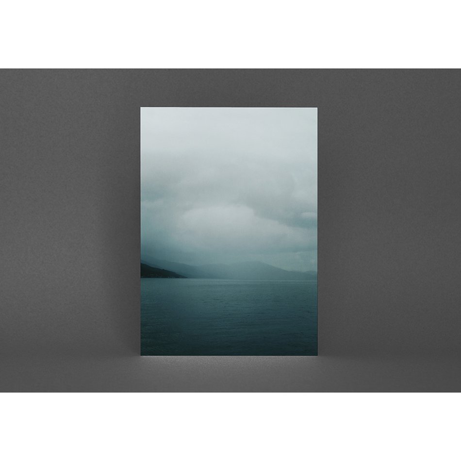 Carte postale Lac dans le brouillard (PK_069)