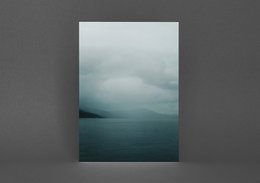 Carte postale Lac dans le brouillard (PK_069)