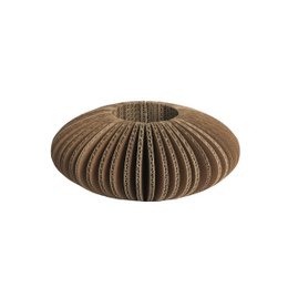 Faltbare Pappvase - oval