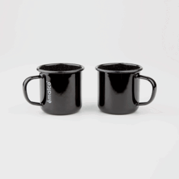 Emaille-Kaffeebecher 400 ml | Draussen