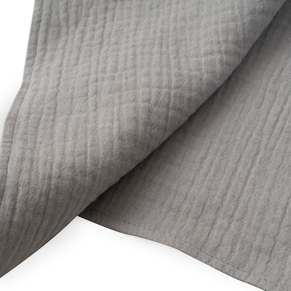 ENSEMBLE DOUDOU + BANDANA + ANNEAU DE DENTITION - MOD. OSO - GRIS ESSENCE