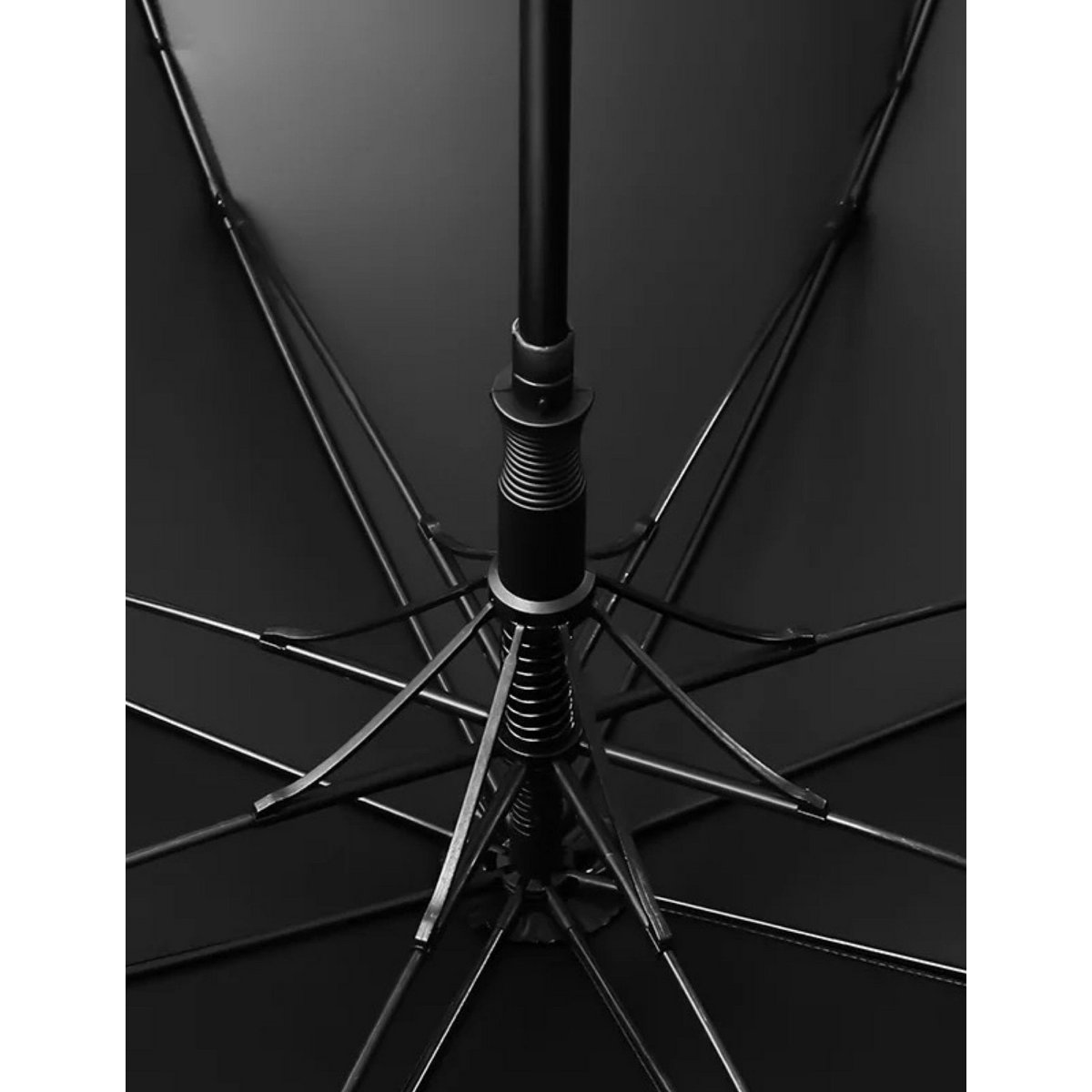 Stockschirm Modern - Schwarz