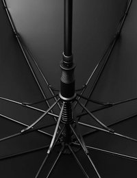 Stockschirm Modern - Schwarz