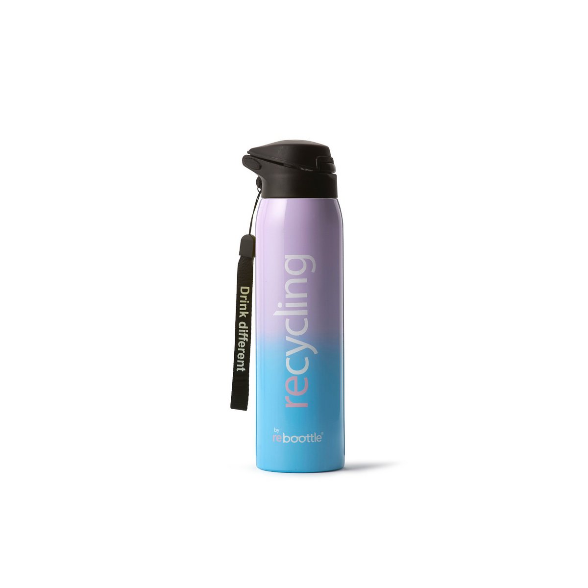 Flasche • Thermo RCL Blue & Lavendel - nachhaltige Trinkflasche